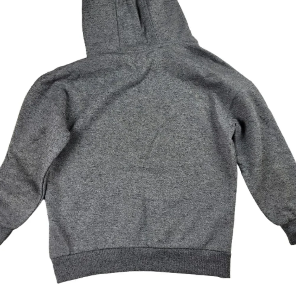 Lazypants Kids Fleece Sweatsuit Gray Hoodie Jogger Set Size 8Y